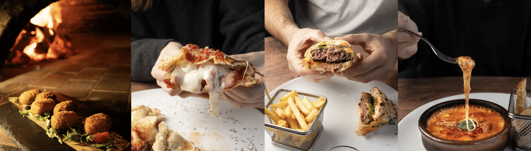 Cabecera Pizzería Más Leña