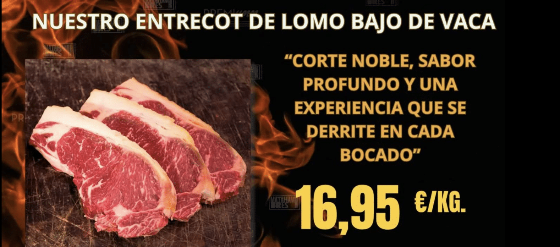 Oferta entrecot las rozas