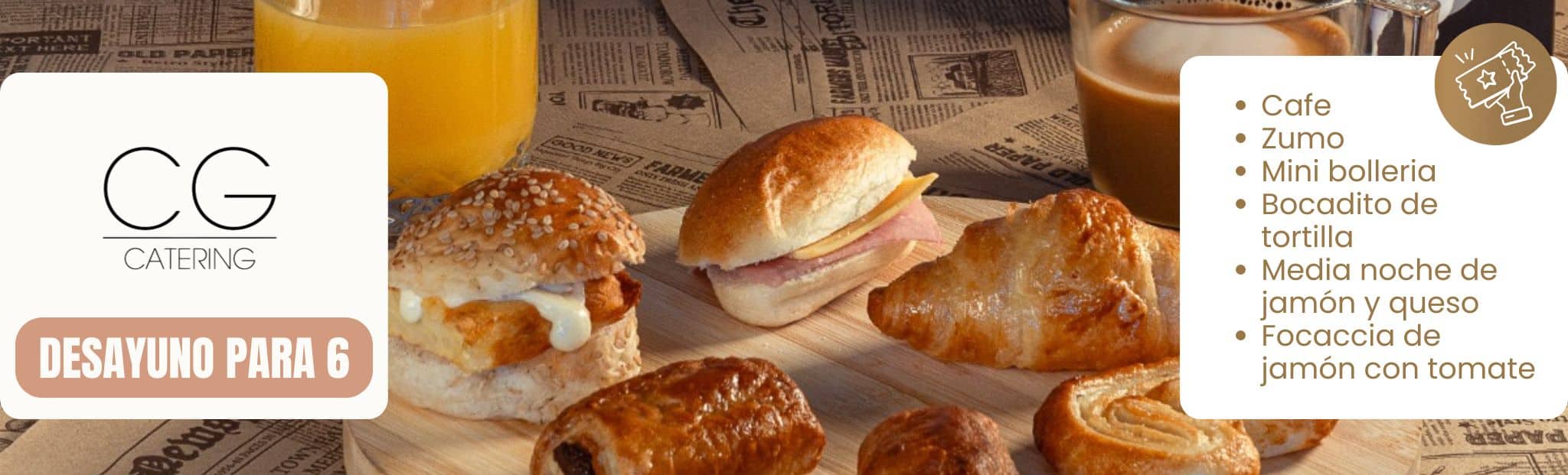 Sorteo desayuno para 6 personas Casa Gourmet
