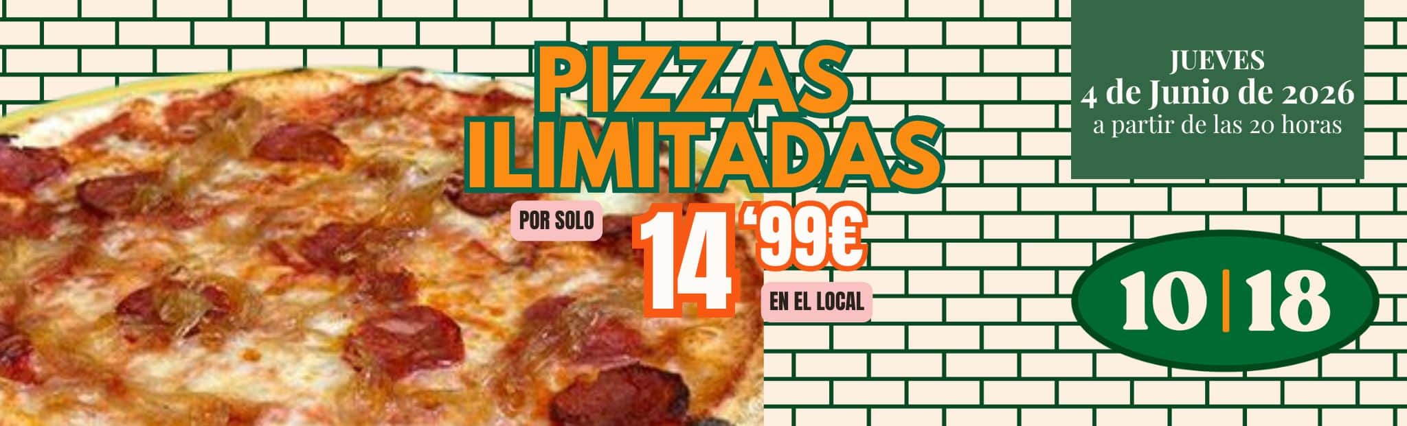 pizzas ilimitadas