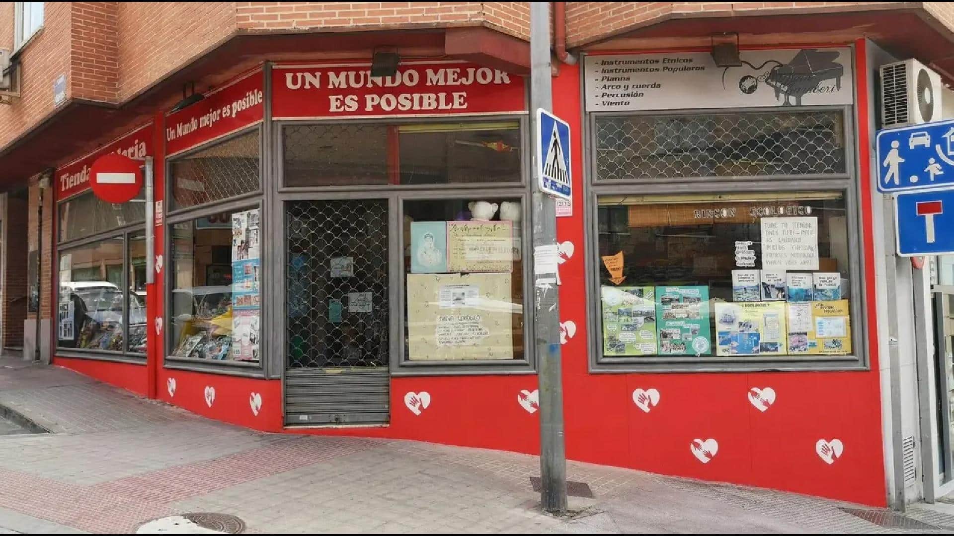 Cabecera TIENDA SOLIDARIA "UN MUNDO MEJOR ES POSIBLE" LAS ROZAS